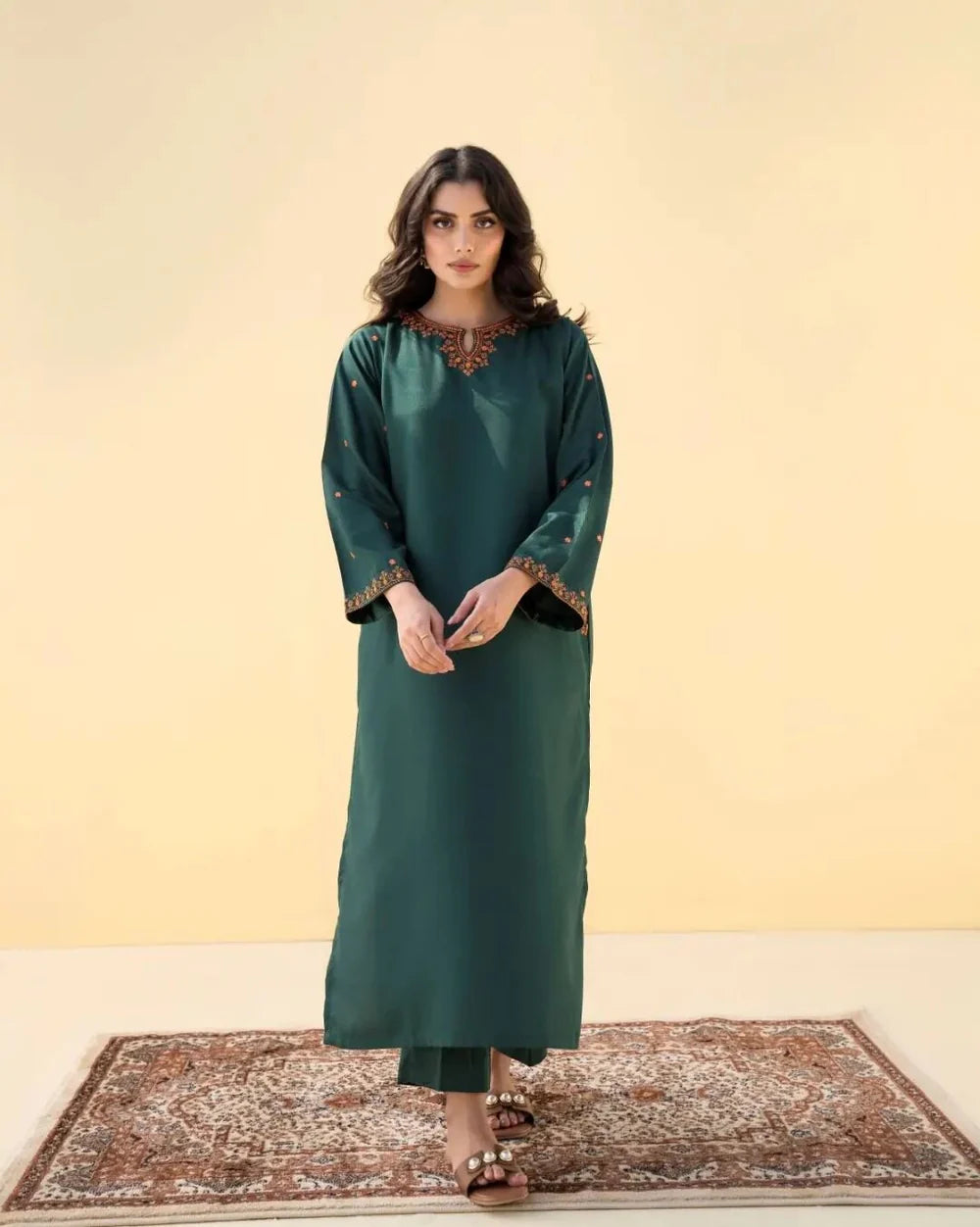 Afsha Green 2Pc
